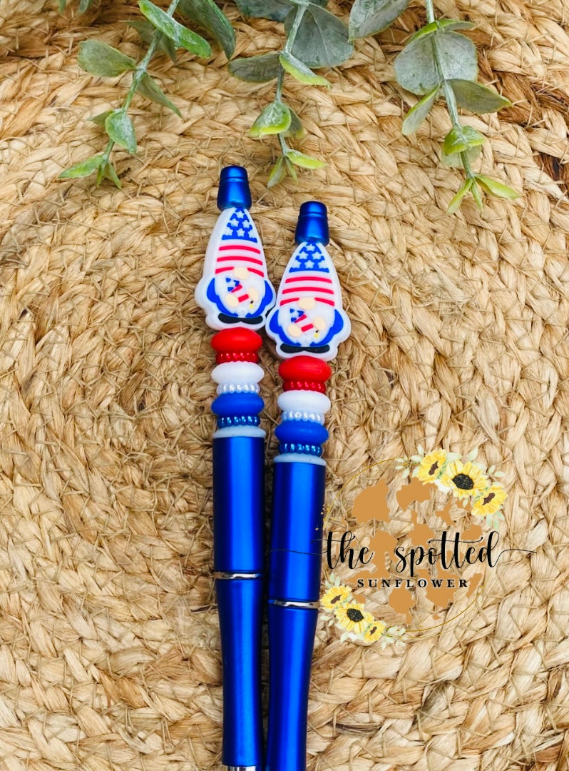 Patriotic Gnome Pen