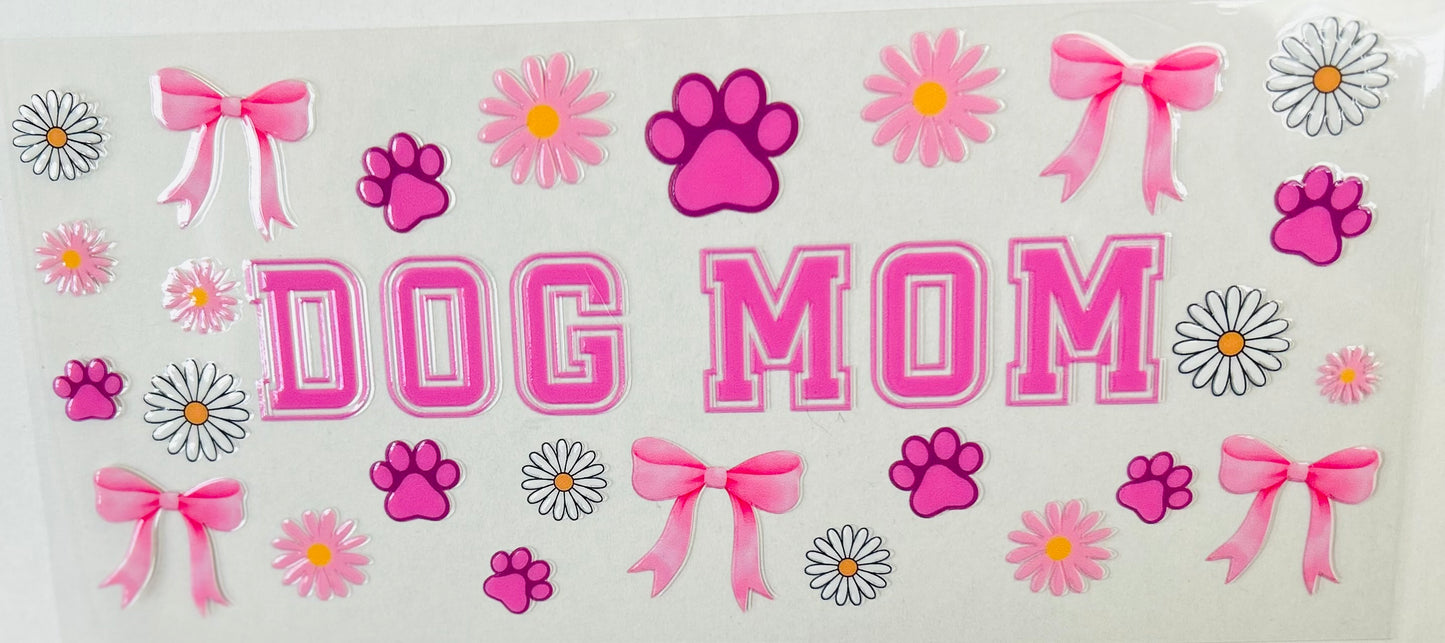 Dog Mom Glass Can