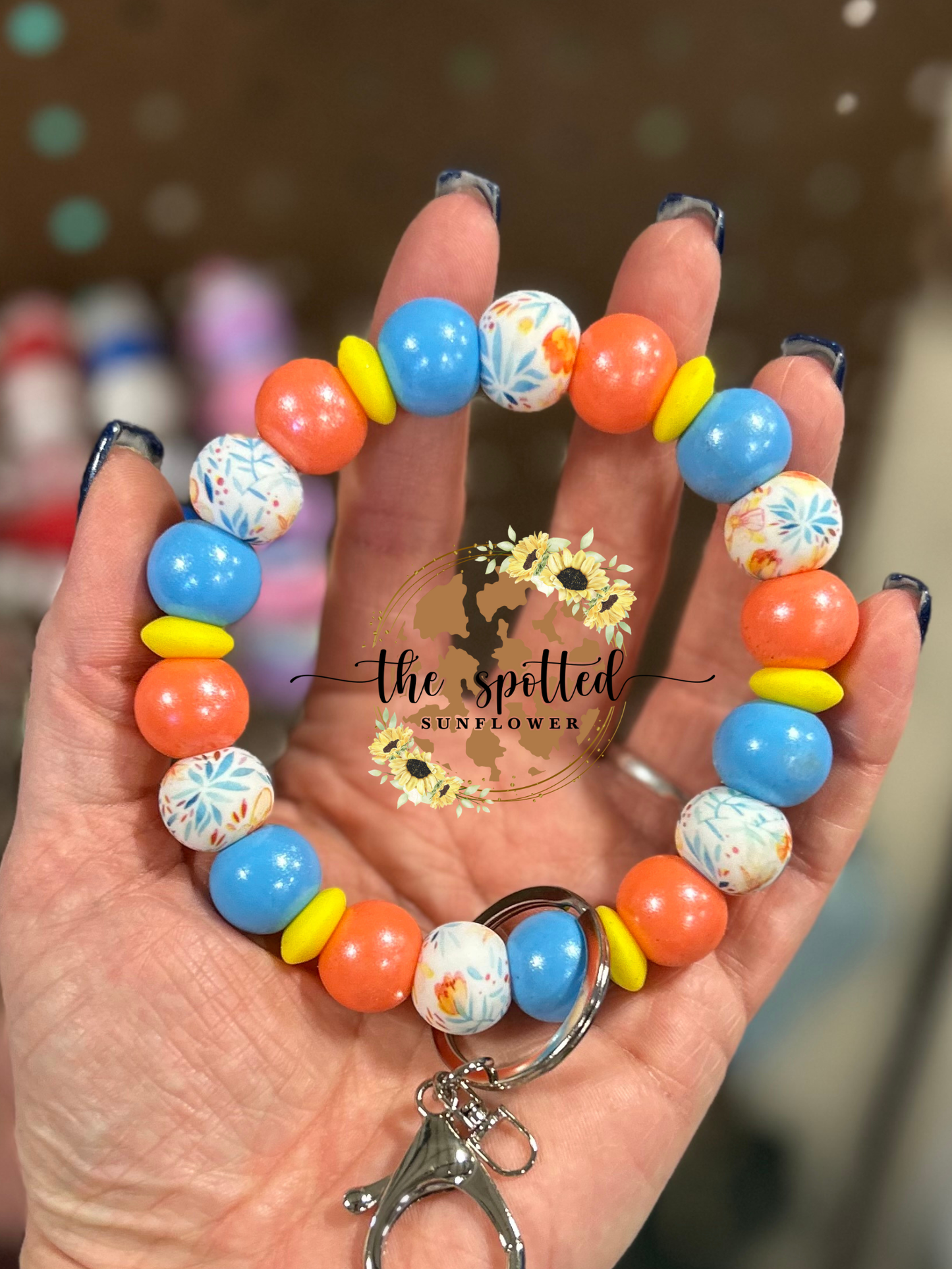 Hawaiian Vibes Wristlet