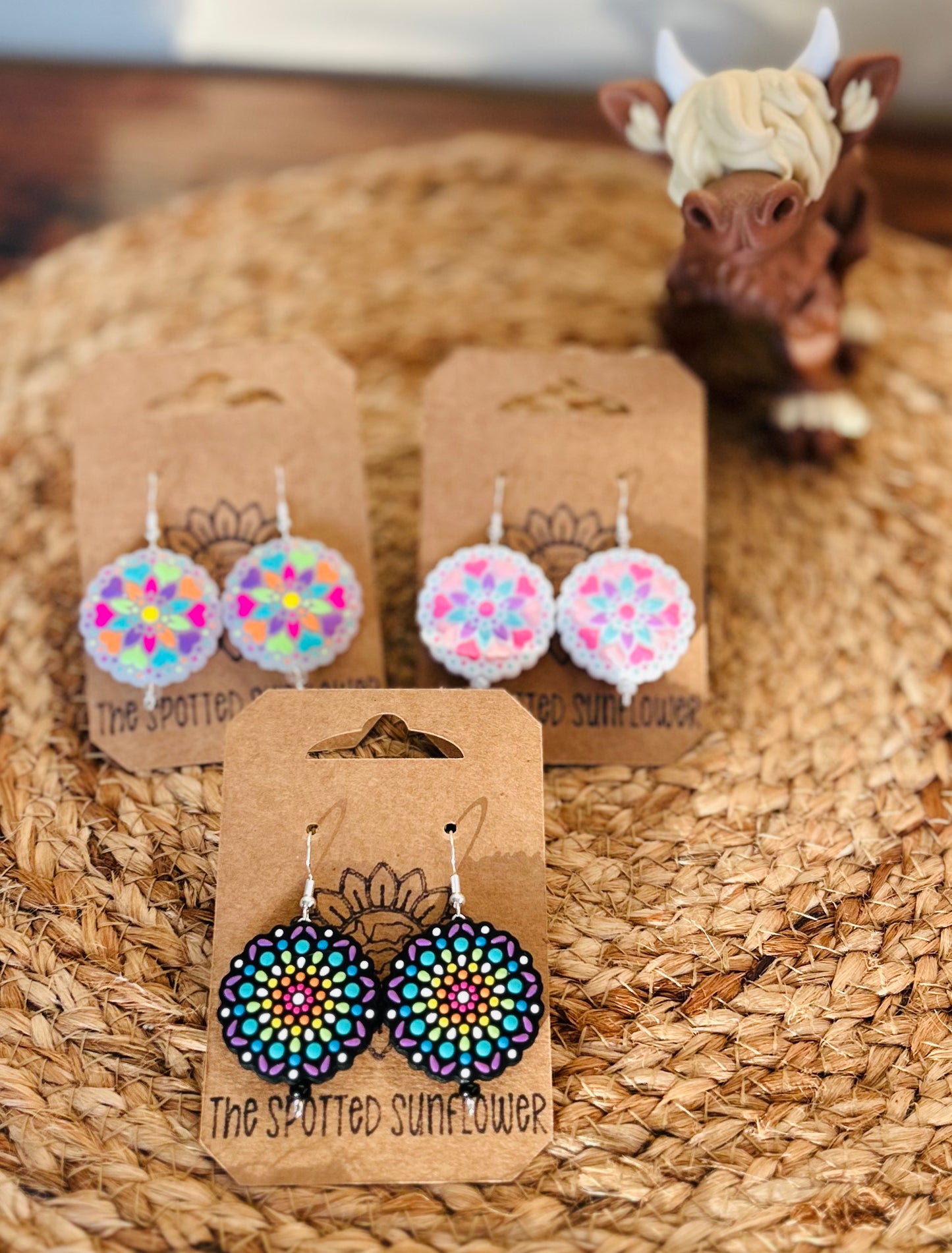 Mandala Earrings