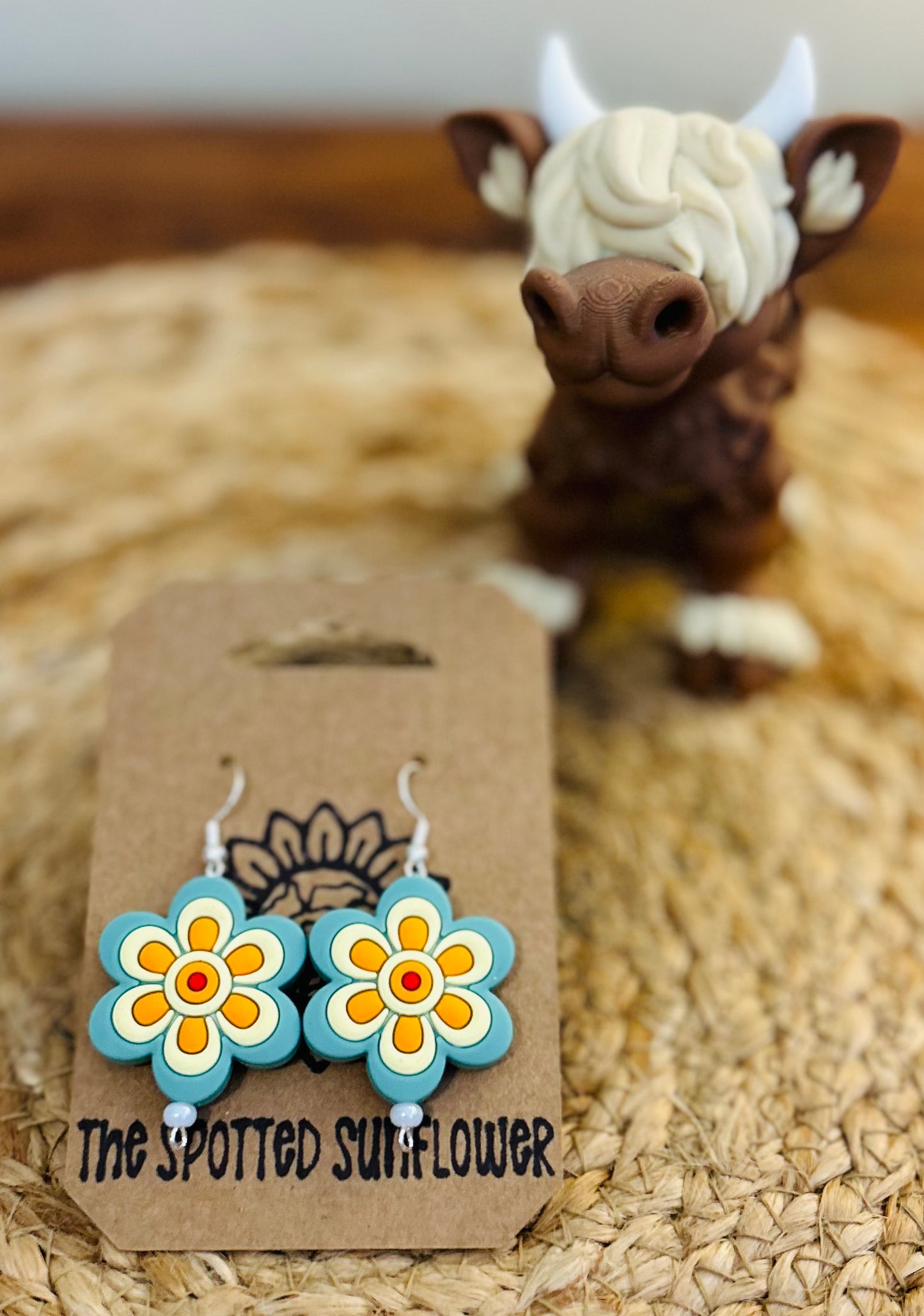 Boho Flower Earrings