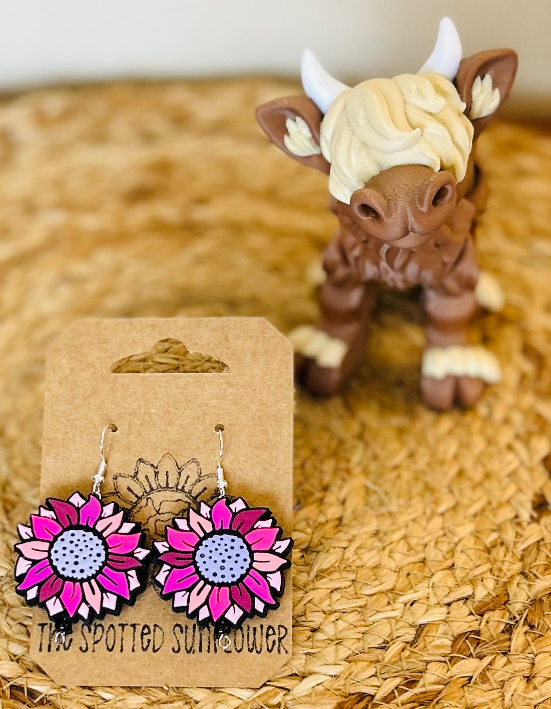 Western Sunflower Earrings