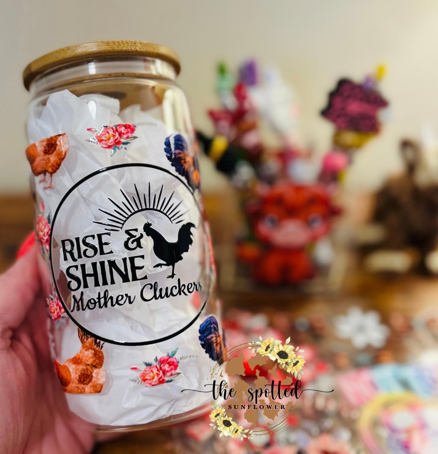 Rise & Shine Glass Can