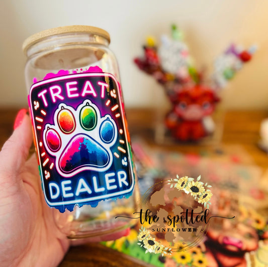 Treat Dealer Glass Can