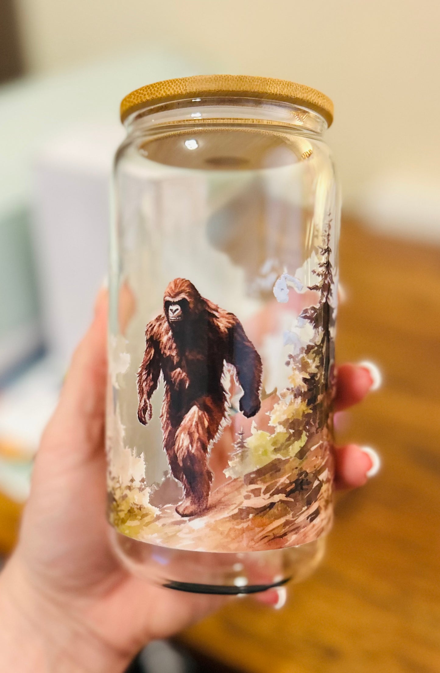 Bigfoot Glass Can