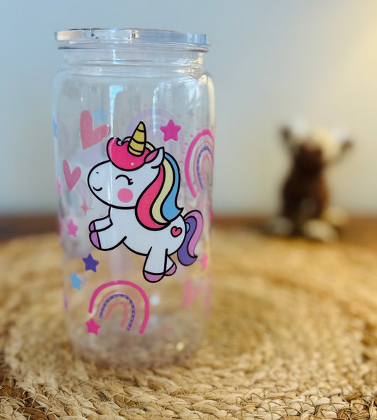 Unicorn Plastic Cup