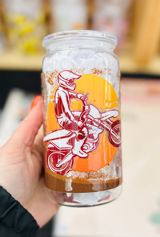 Dirt Bike Plastic Cup