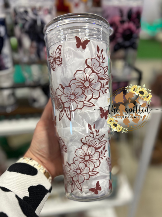 Butterflies 40 oz Cup