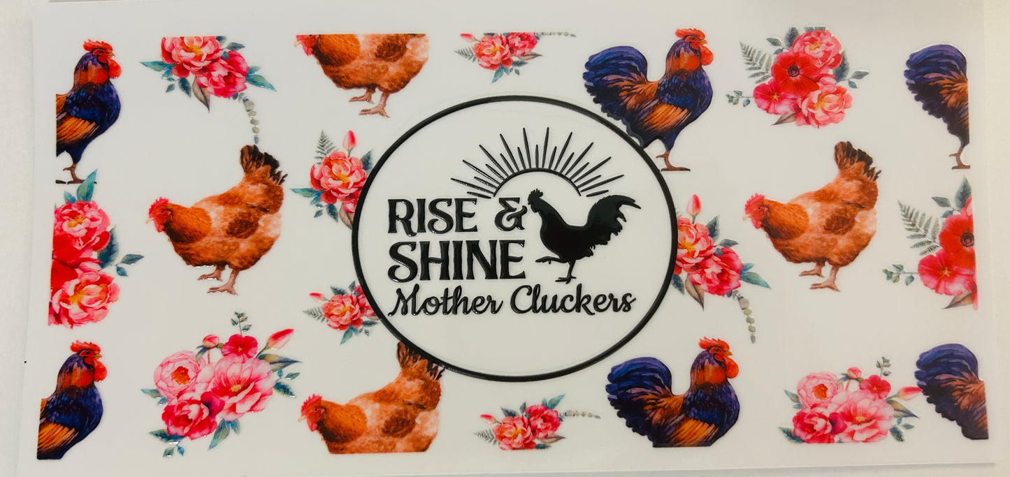 Rise & Shine Glass Can