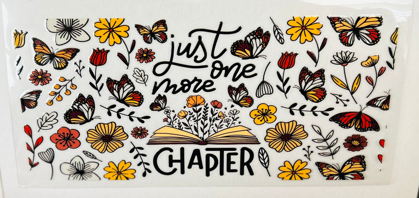 One More Chapter Glass Can