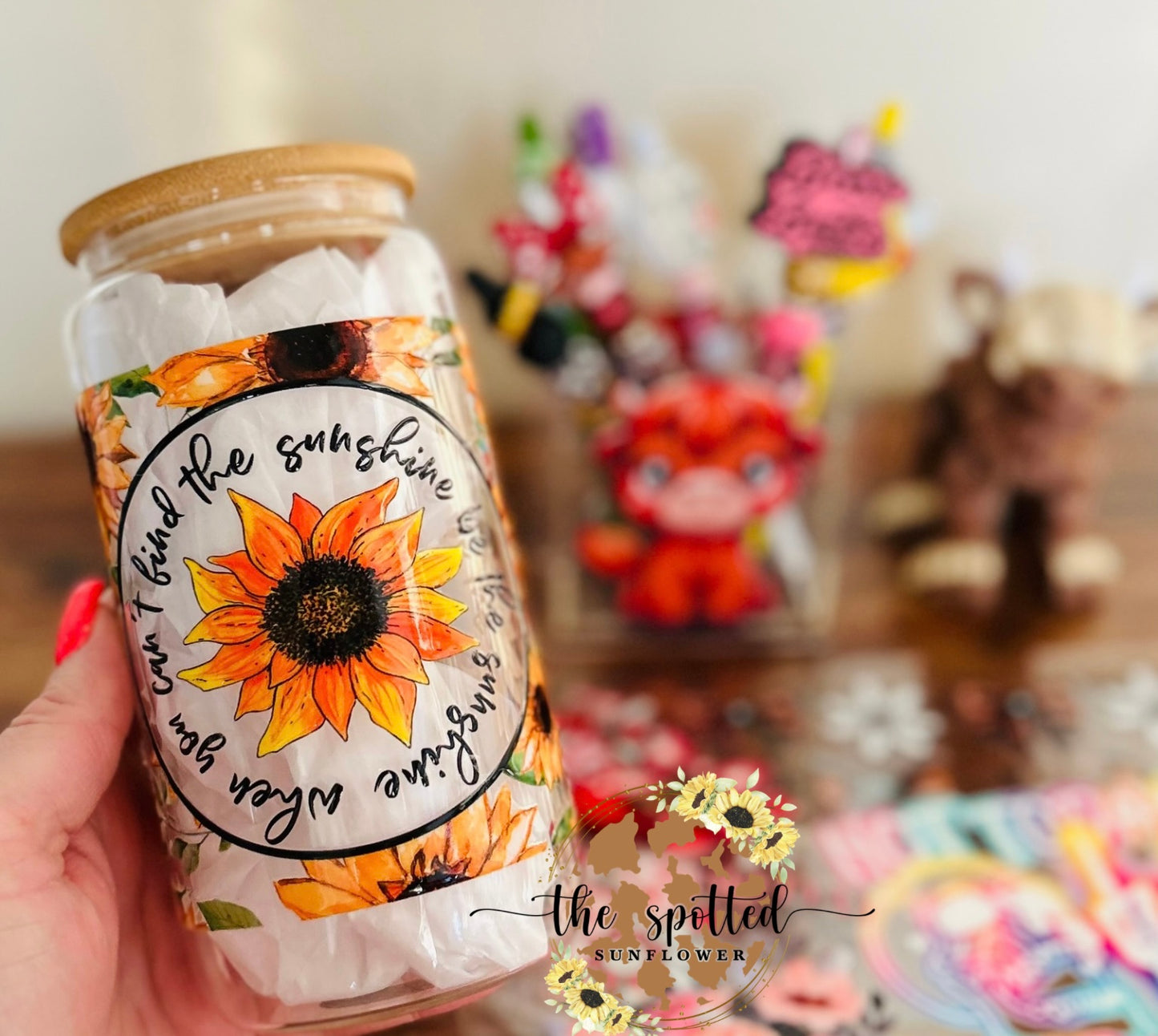 Be the Sunshine Glass Can