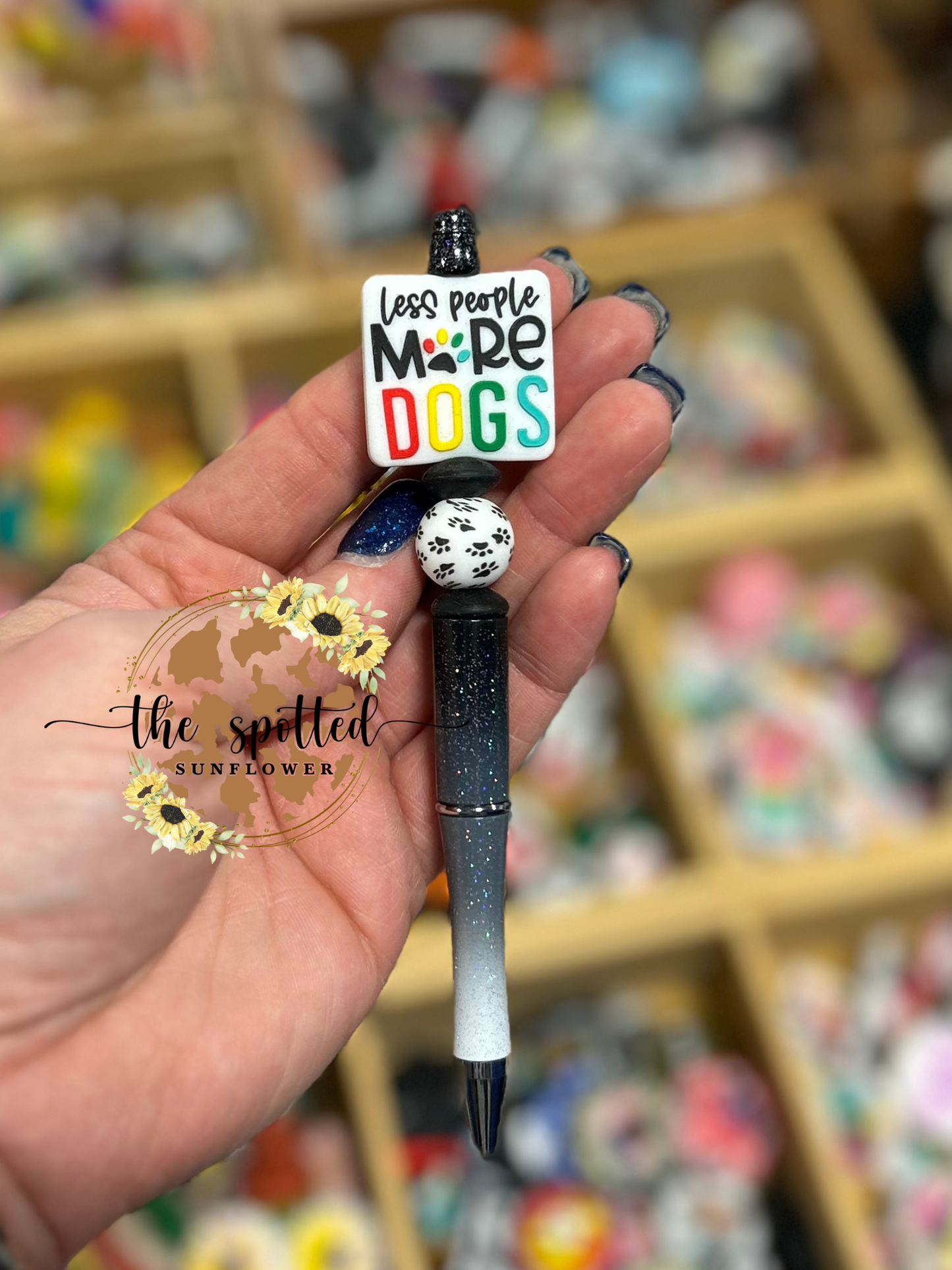 Less People More Dogs Pen