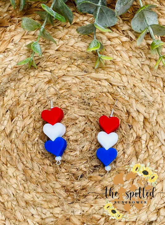 It’s Red, White and Blue to You Earrings