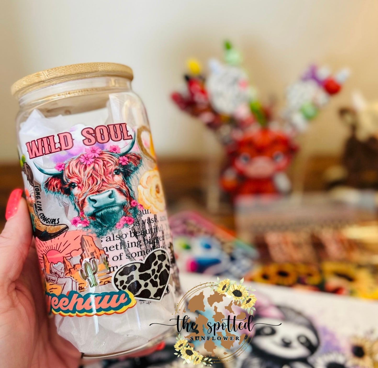 Wild Soul Glass Can
